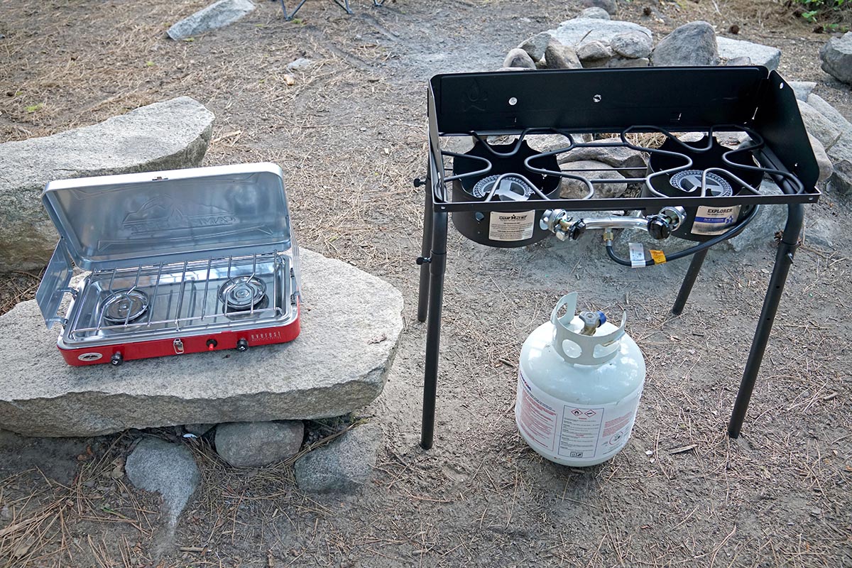 Propane camping stove on sale